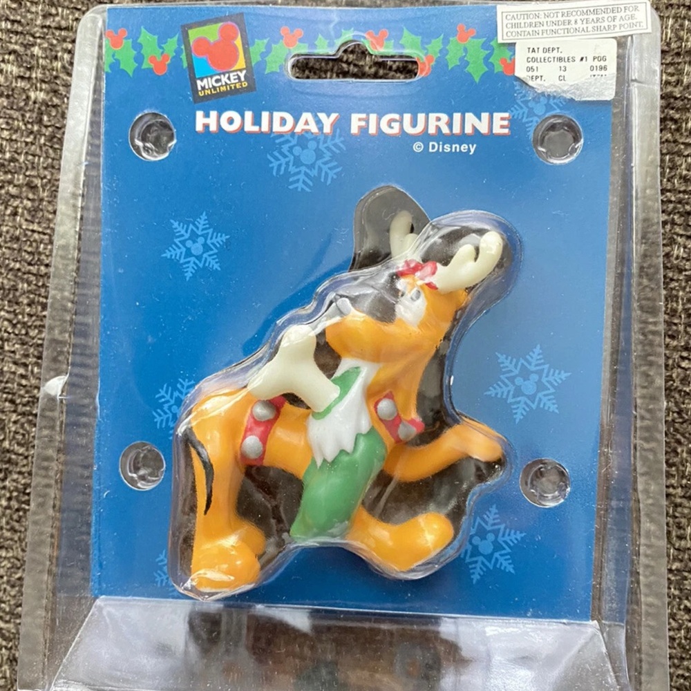 Pluto Mickey Mouse Workshop Micky Mouse Disney Figurine X-MAS New